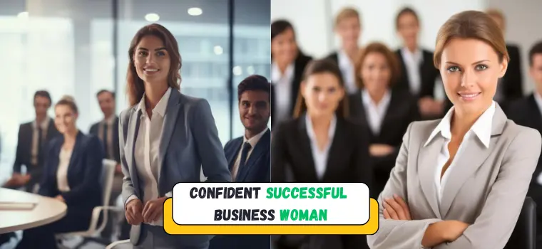 Confident Successful Business Woman